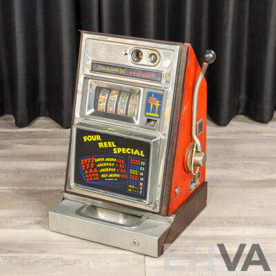 Vintage Starlite '66' Aristocrat One Arm Bandit