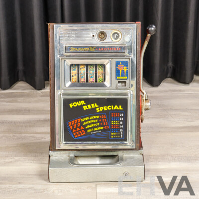 Vintage Starlite '66' Aristocrat One Arm Bandit
