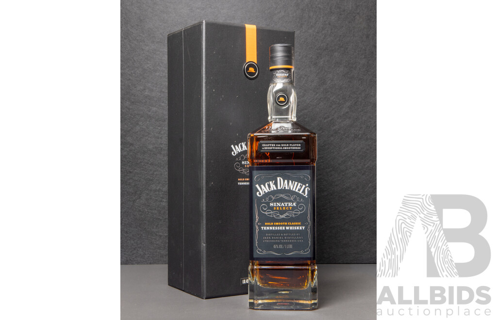 Jack Daniels Sinatra Select Bold Tennessee Whiskey in Presentation Box