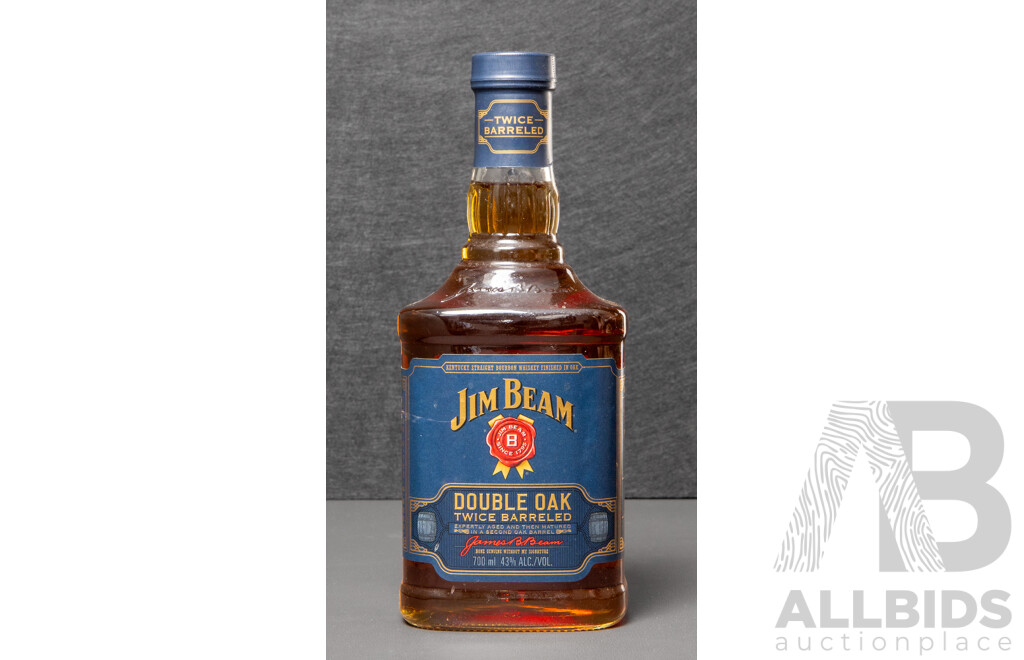 Jim Beam Double Oak Twice Barreled Kentucky Straight Bourbon Whiskey