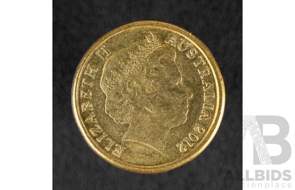 Australian 2012 Two Dollar Coin, Remembrance 'Red Poppy'