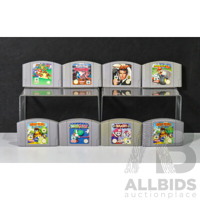 Collection of Super Nintendo 64 Games