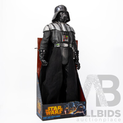 Boxed Vintage Jakks Pacific Large Articulated Darth Vader Figure