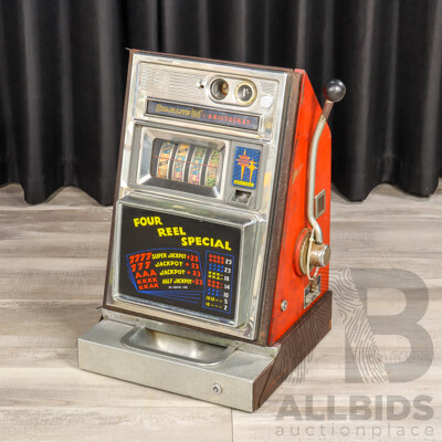 Vintage Starlite '66' Aristocrat One Arm Bandit