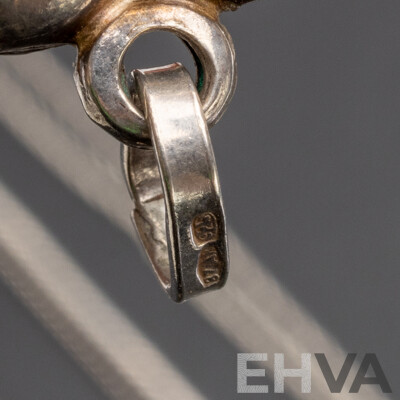 925 Sterling Silver Assorted Chains, Pendants and Earrings. Lot of 10 - 46.65gms