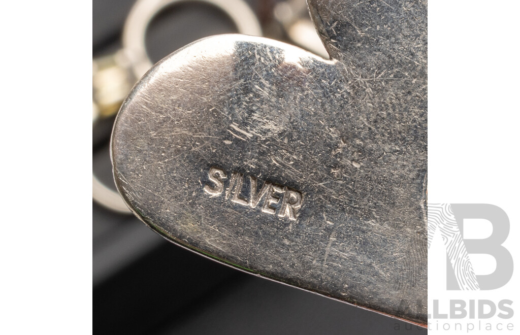 925 Sterling Silver Assorted Rings, Pendants and Bracelet. Lot of 7 - 67.65gms