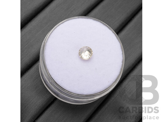 0.45ct Round Brilliant Cut Light Cape Natural Diamond