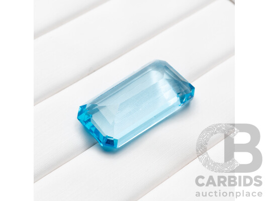 18.80ct Elongated Princess Cut Natural Topaz