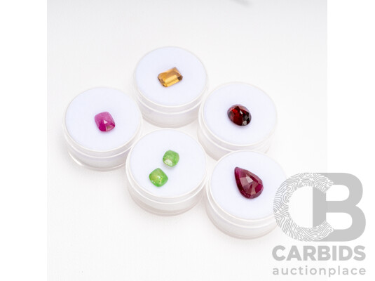 Collection of Natural Gemstones - Lot of 6
