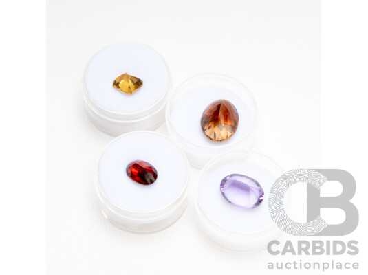 Collection of Natural Gemstones - Lot of 4
