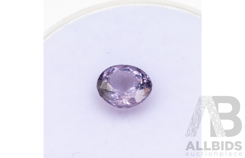 Pink, Orange, Grey/Blue, Lavender Spinels - Lot of 4