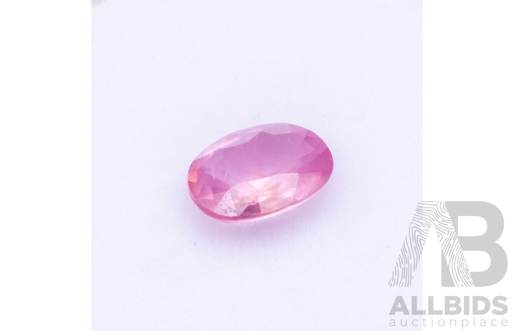 Pink, Orange, Grey/Blue, Lavender Spinels - Lot of 4