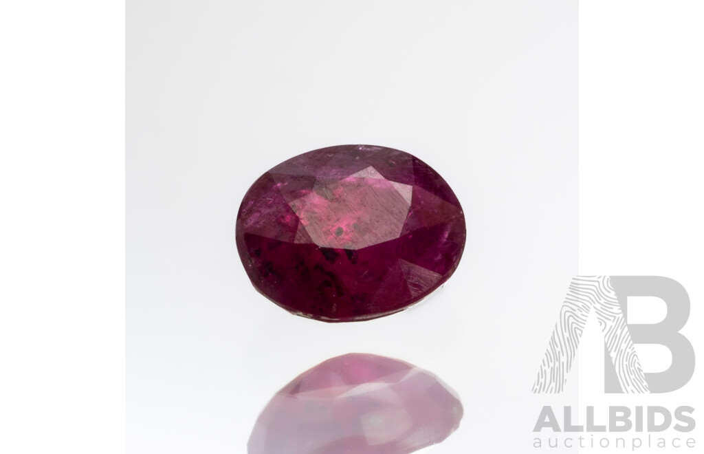 Oval Cut Natural Ruby - 1.89cts