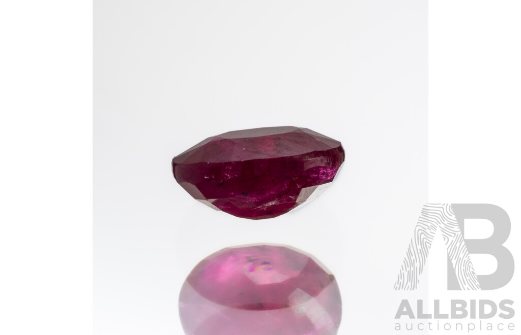 Oval Cut Natural Ruby - 1.89cts