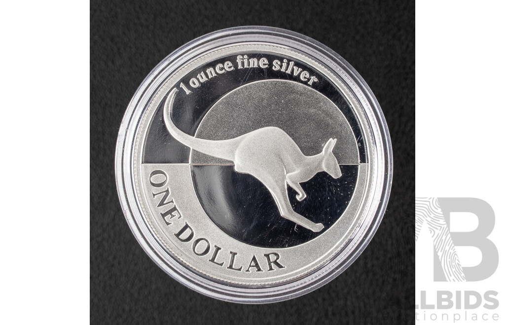 Australian RAM 2004 Silver One Dollar Coin, Silver Kangaroo .999