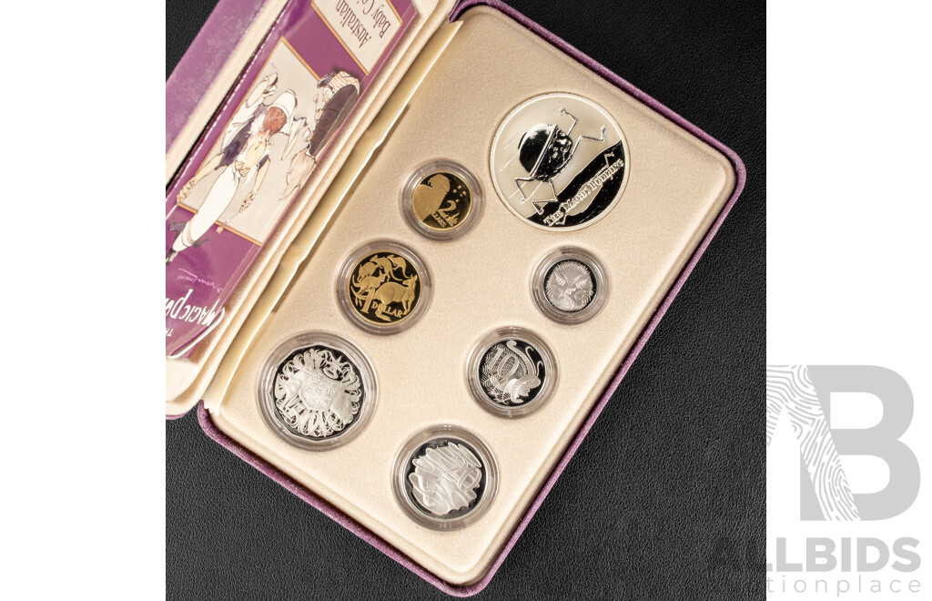 Australian RAM 2006 Six Proof Coin Set, Magic Pudding Baby Coins