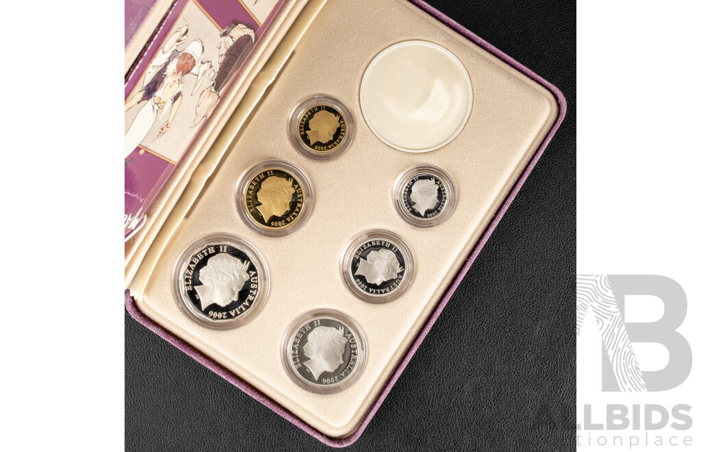Australian RAM 2006 Six Proof Coin Set, Magic Pudding Baby Coins