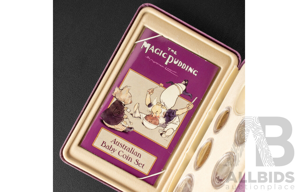 Australian RAM 2006 Six Proof Coin Set, Magic Pudding Baby Coins