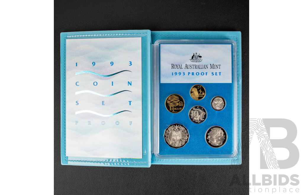 Australian RAM 1993 Six Proof Coin Set