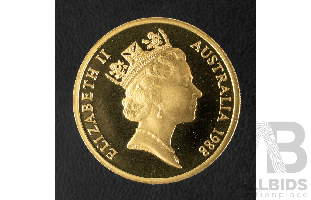 Australian 1988 Proof Five Dollar Coin, New Parliament House