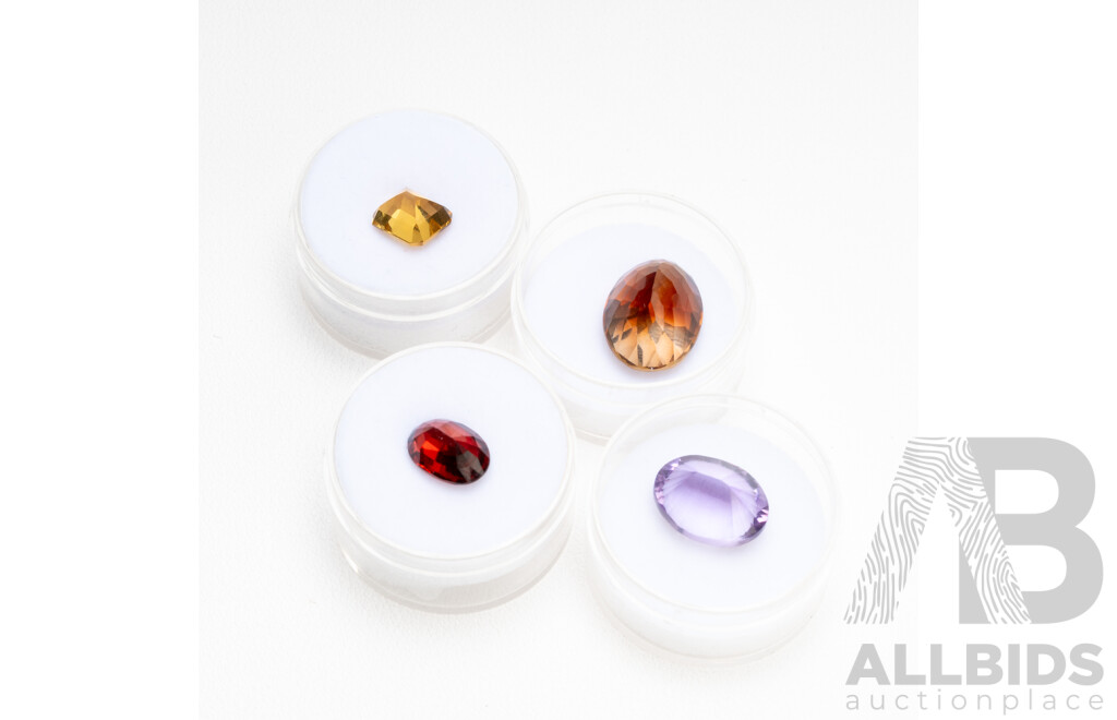 Collection of Natural Gemstones - Lot of 4