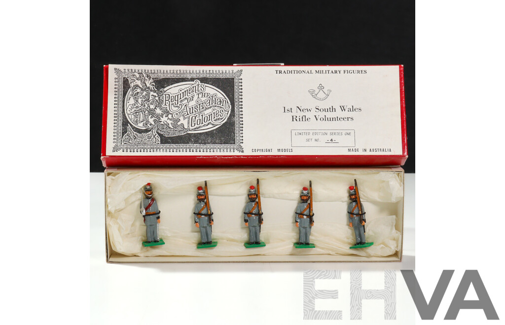 Limited Edition Australian Military Figures, 1st New South Wales Rifle Volunteers ‘Regiments of the Australian Colonies’ Series