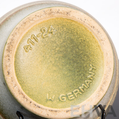 Collection of Three Glazed West German Pottery Pieces