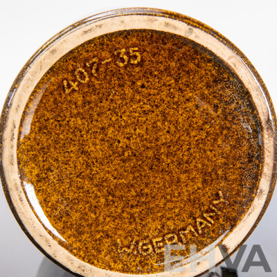 Collection of Three Glazed West German Pottery Pieces