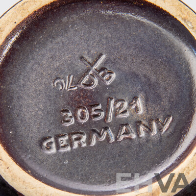 Pair of Matched Vintage Glazed Jugs ByScheurich Keramik