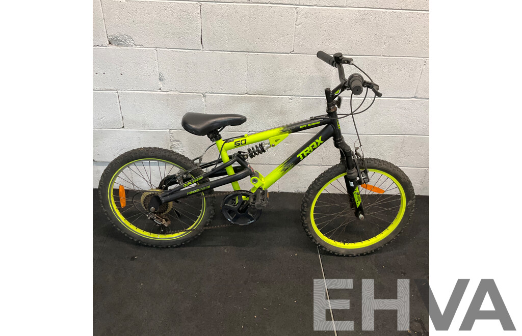 TRAX Dirt Burner Dual Suspension Bike
