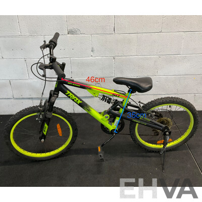 TRAX Dirt Burner Dual Suspension Bike