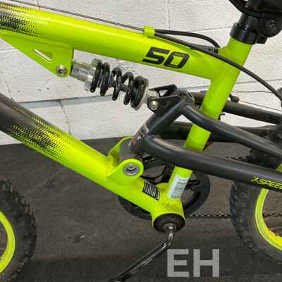 TRAX Dirt Burner Dual Suspension Bike