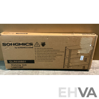 Songmics GLR030B01 Shelving Unit  30 X 75 X 150 cm