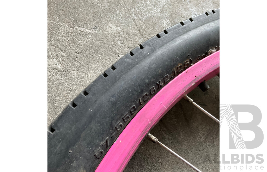 Spare & Repair - NCM 28 '' Frame with Front Wheel &  Cheng Shine Tire Size 26'' & E-scooter