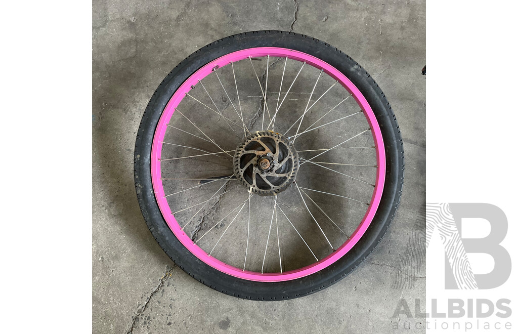 Spare & Repair - NCM 28 '' Frame with Front Wheel &  Cheng Shine Tire Size 26'' & E-scooter