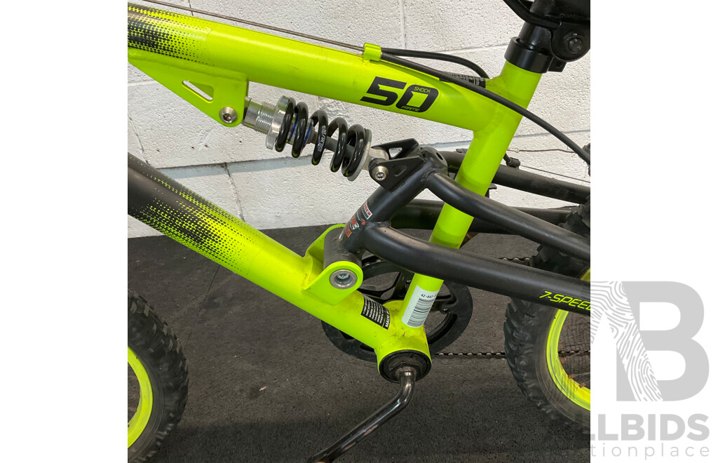 TRAX Dirt Burner Dual Suspension Bike