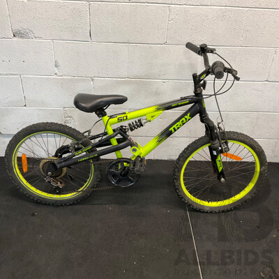 TRAX Dirt Burner Dual Suspension Bike