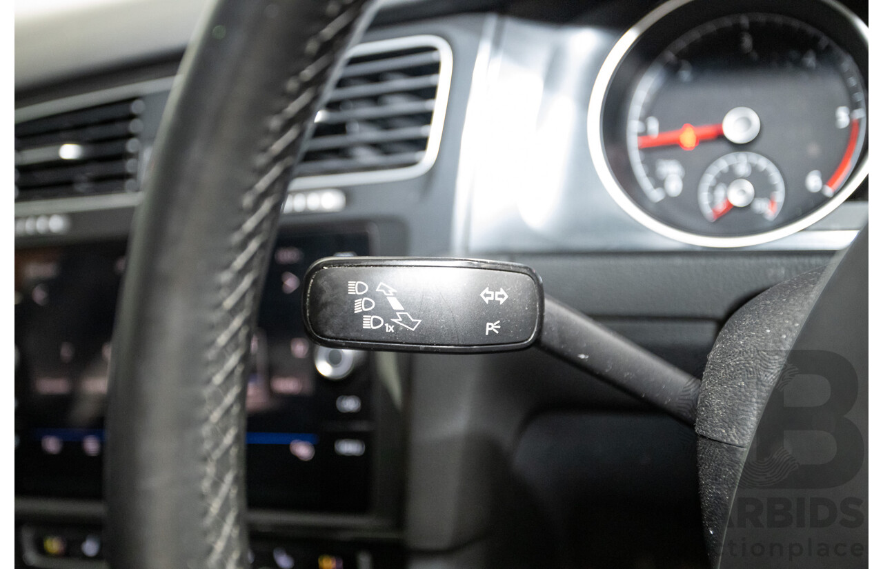 06/2017 Volkswagen Golf Alltrack 135 TDI Premium (AWD) AU MY18 4D Indium Grey Metallic Turbo Diesel 2.0L