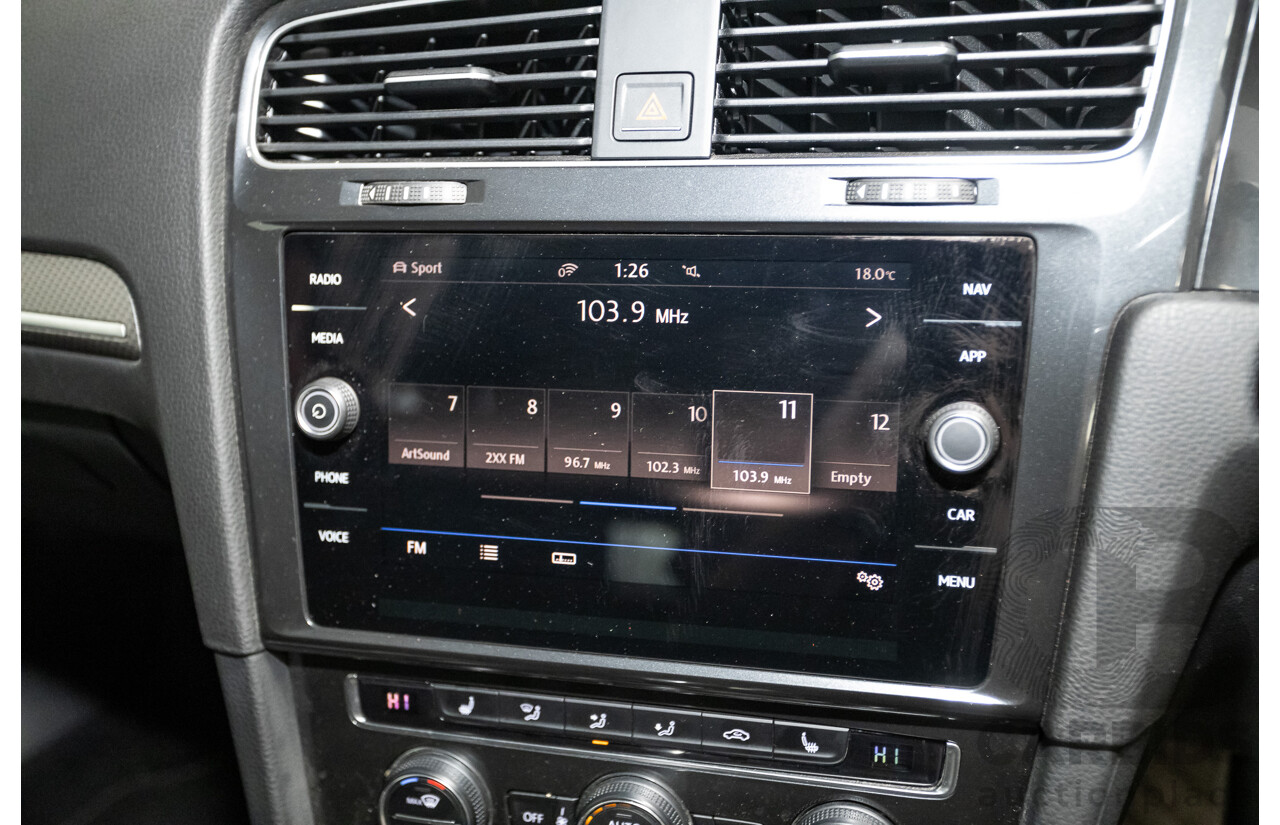 06/2017 Volkswagen Golf Alltrack 135 TDI Premium (AWD) AU MY18 4D Indium Grey Metallic Turbo Diesel 2.0L