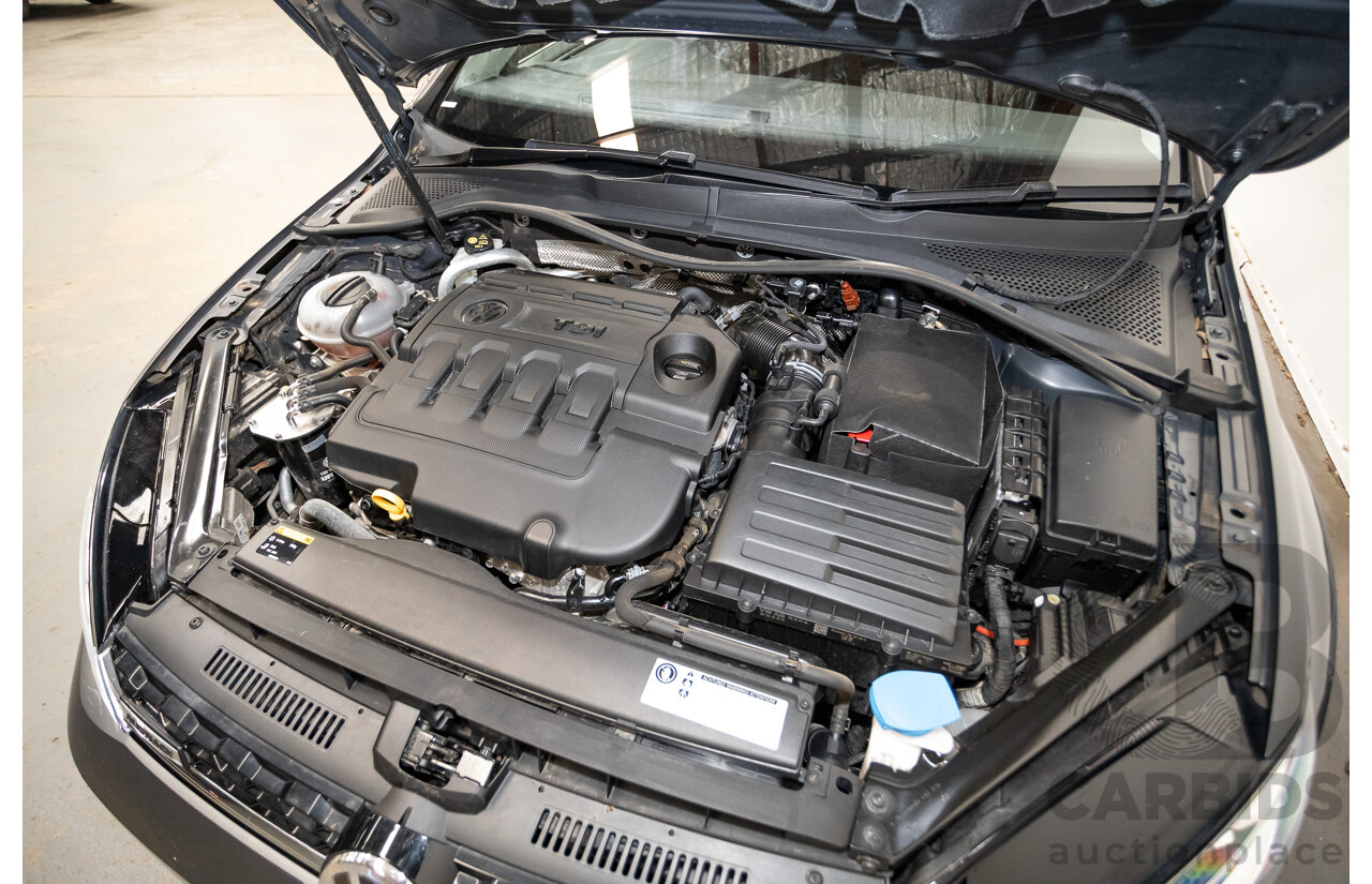 06/2017 Volkswagen Golf Alltrack 135 TDI Premium (AWD) AU MY18 4D Indium Grey Metallic Turbo Diesel 2.0L