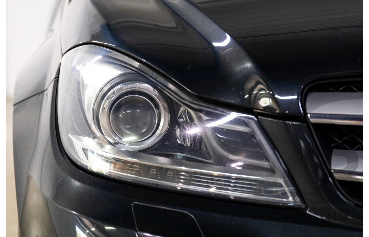 7/2012 Mercedes-Benz C250 CDI BE W204 MY11 2d Coupe Magnetite Black Metallic Turbo Diesel 2.1L