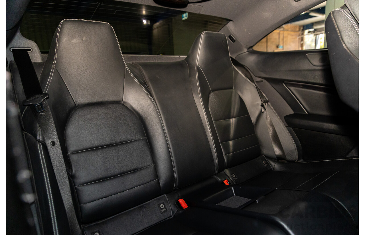7/2012 Mercedes-Benz C250 CDI BE W204 MY11 2d Coupe Magnetite Black Metallic Turbo Diesel 2.1L