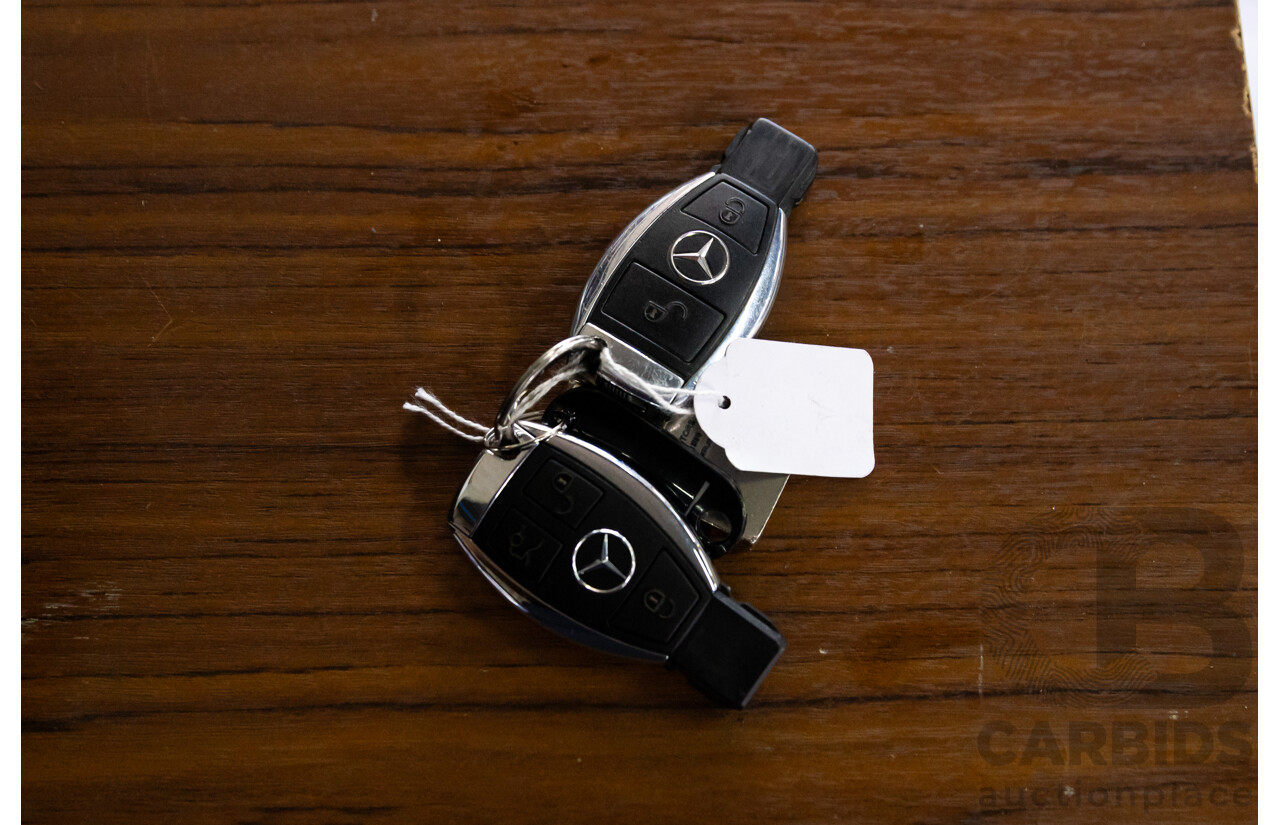 7/2012 Mercedes-Benz C250 CDI BE W204 MY11 2d Coupe Magnetite Black Metallic Turbo Diesel 2.1L