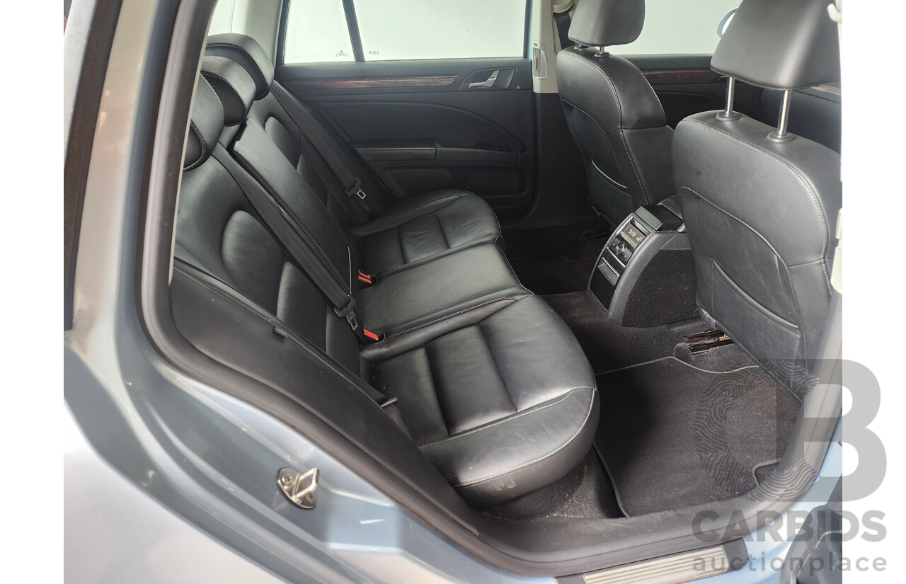 2/2014 Skoda Superb 118 TSI Elegance 3T MY13 4d Wagon Silver 1.8L