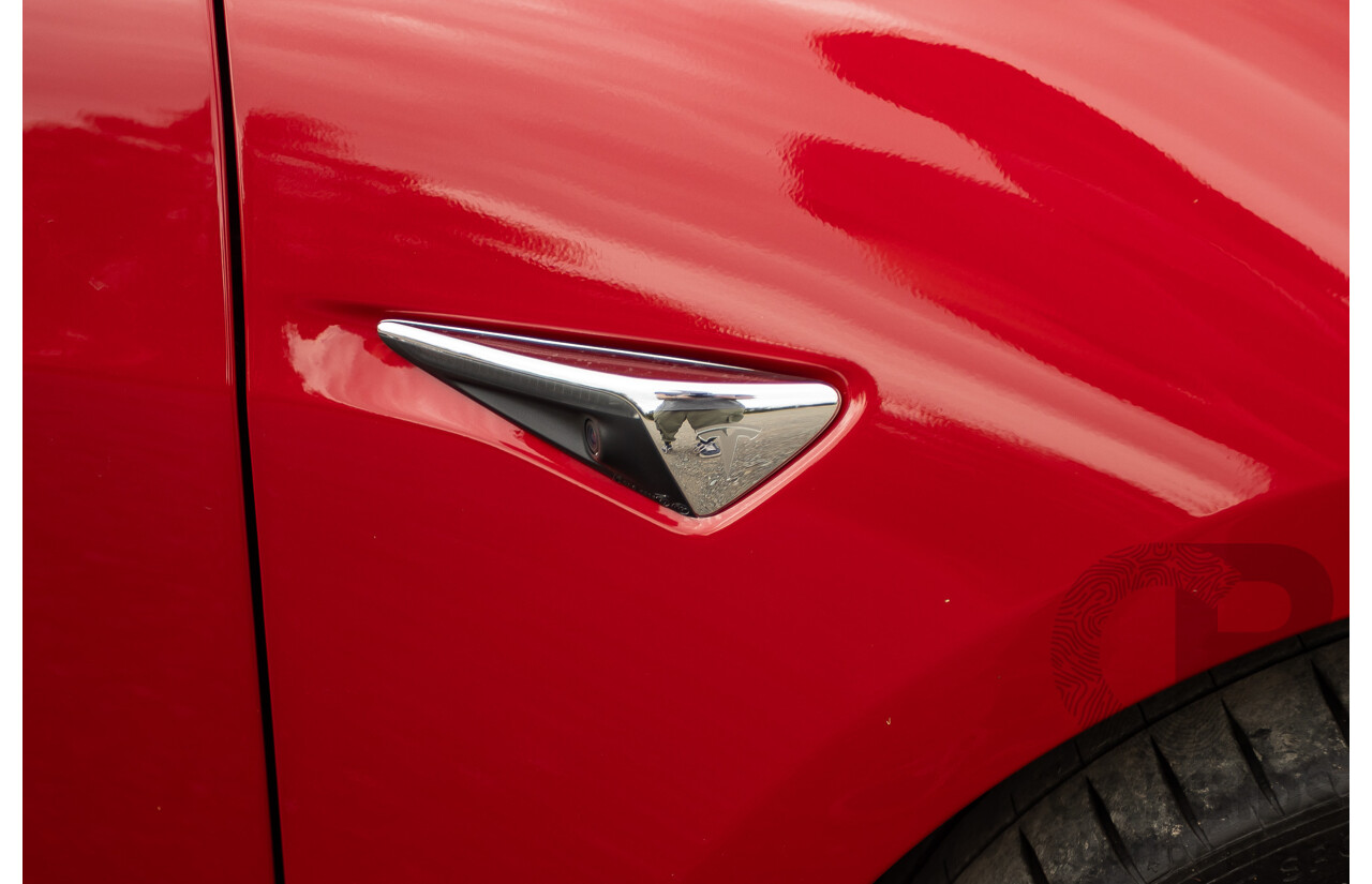 01/2020 Tesla Model 3 Performance (AWD) Dual Motor 4d Sedan Red - Dedicated Electric EV 335kw