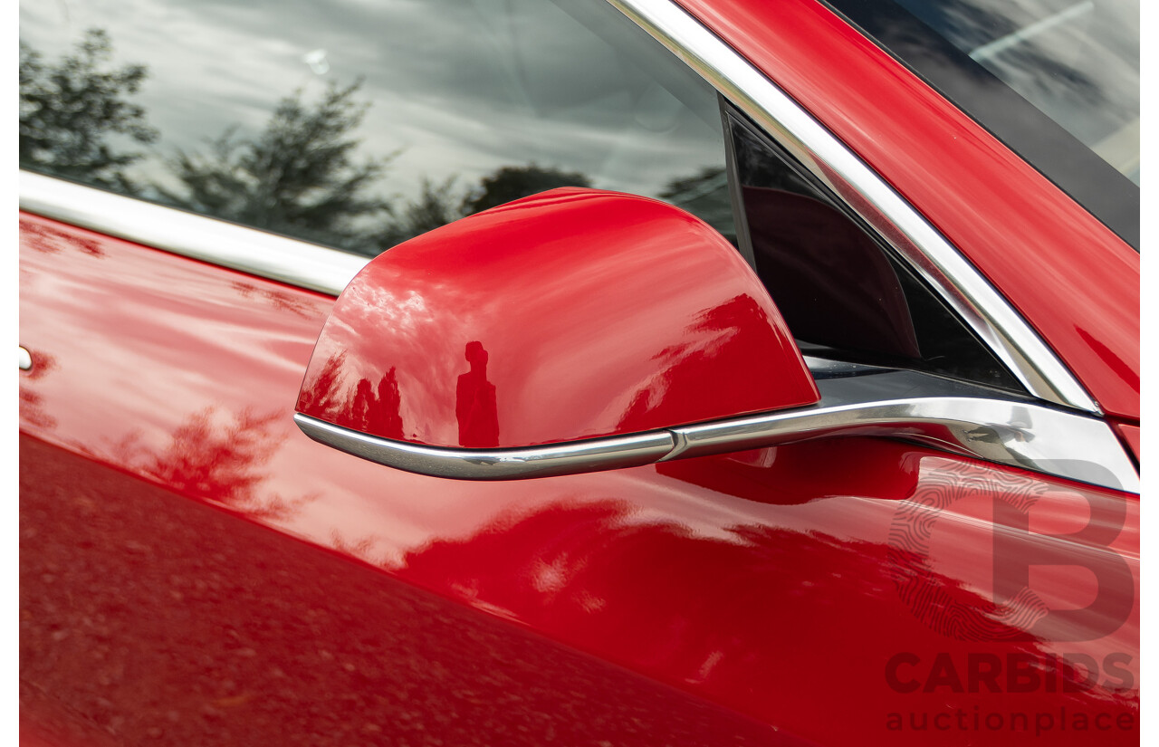 01/2020 Tesla Model 3 Performance (AWD) Dual Motor 4d Sedan Red - Dedicated Electric EV 335kw