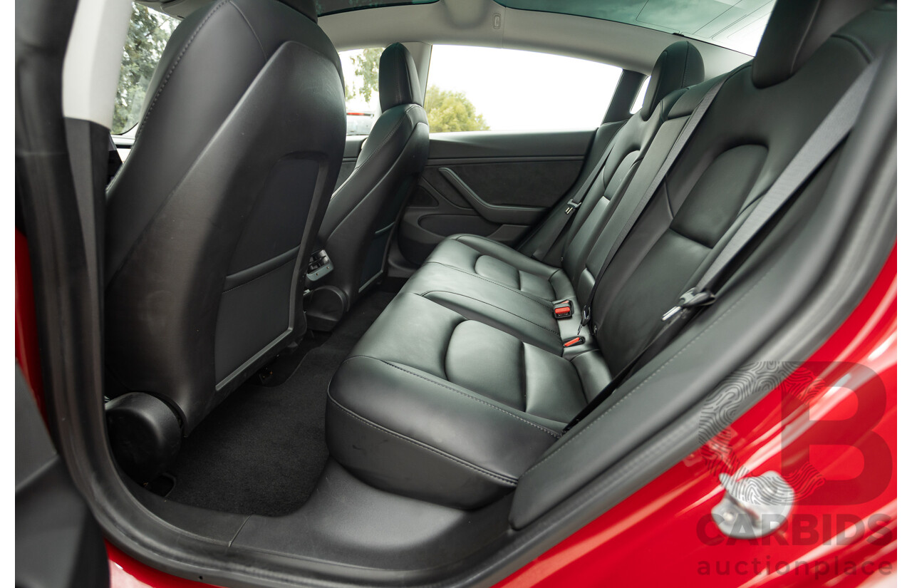 01/2020 Tesla Model 3 Performance (AWD) Dual Motor 4d Sedan Red - Dedicated Electric EV 335kw