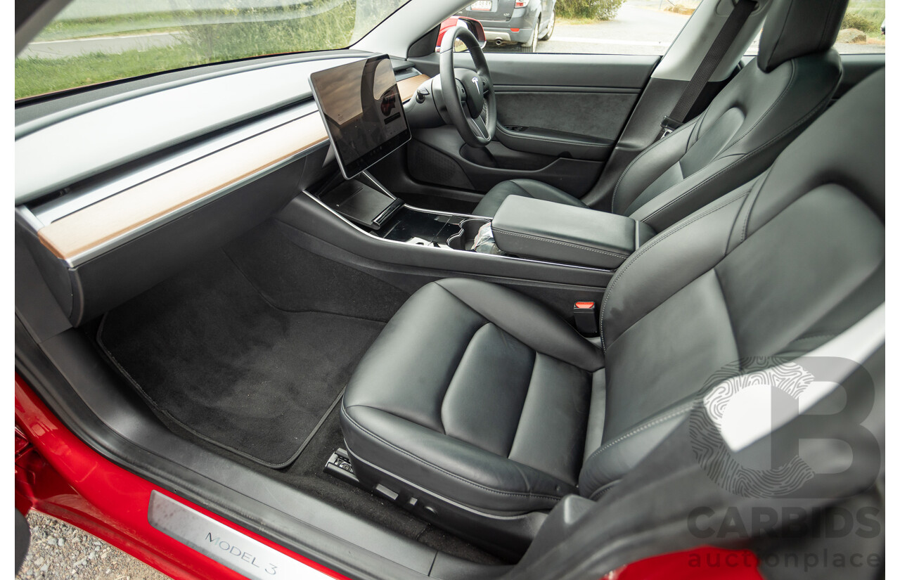 01/2020 Tesla Model 3 Performance (AWD) Dual Motor 4d Sedan Red - Dedicated Electric EV 335kw