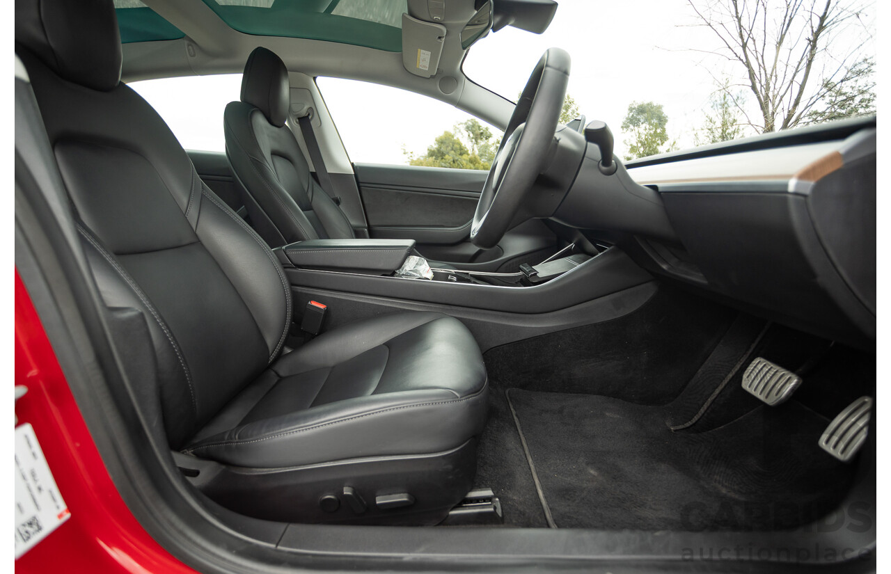 01/2020 Tesla Model 3 Performance (AWD) Dual Motor 4d Sedan Red - Dedicated Electric EV 335kw