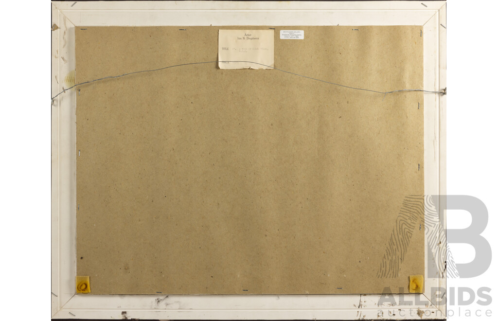 Ian N. Stephens, (20th Century, Australian), a View of Tilba Tilba NSW, Lovely Original Vintage Oil on Canvas Board, 61 x 76 cm (frame)